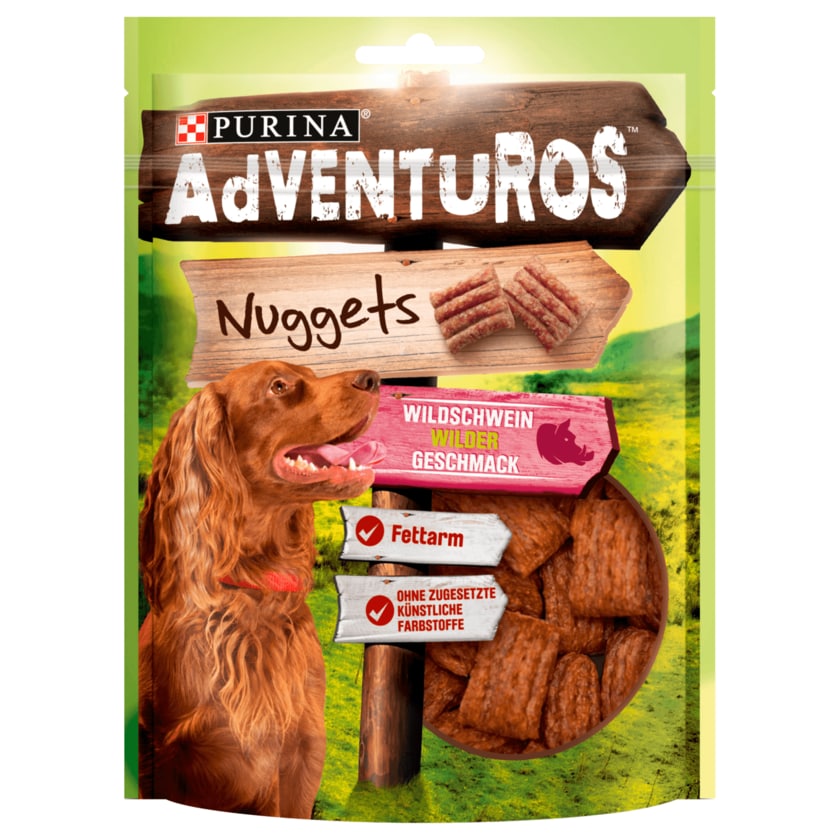Purina Adventuros Nuggets Wildschweingeschmack 90g